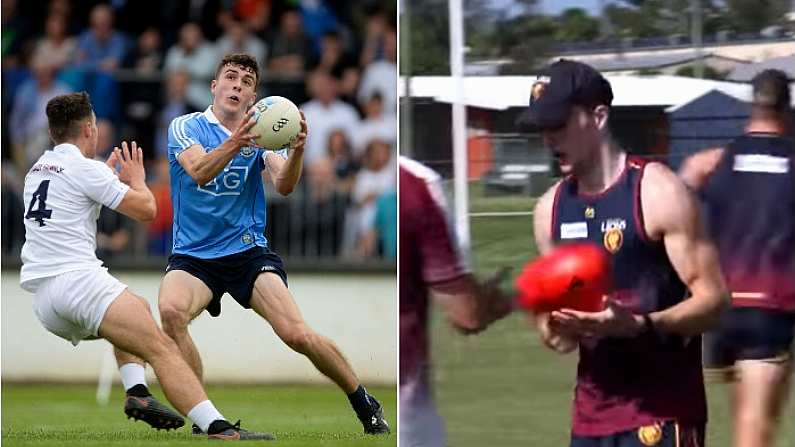 Dublin's AFL Combine Record Breaker Taking Pro Journey In His Stride