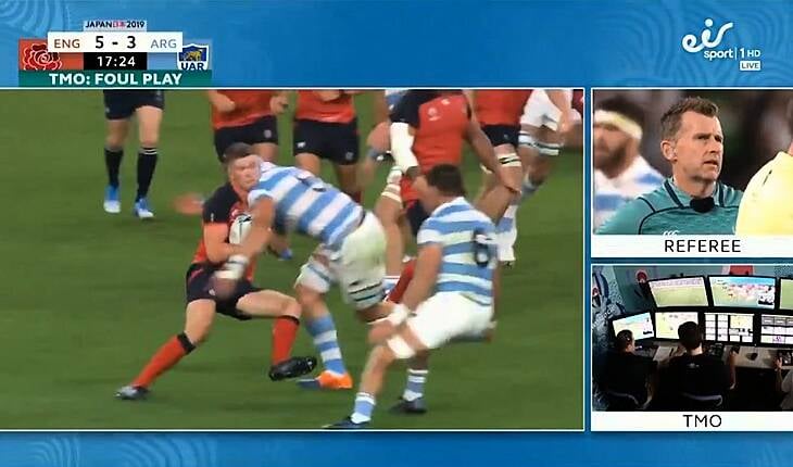 Watch Rugby Fans Demanding Life Ban For Argentinian Player Shocking And Inexplicable Hit On Female Ref Balls Ie