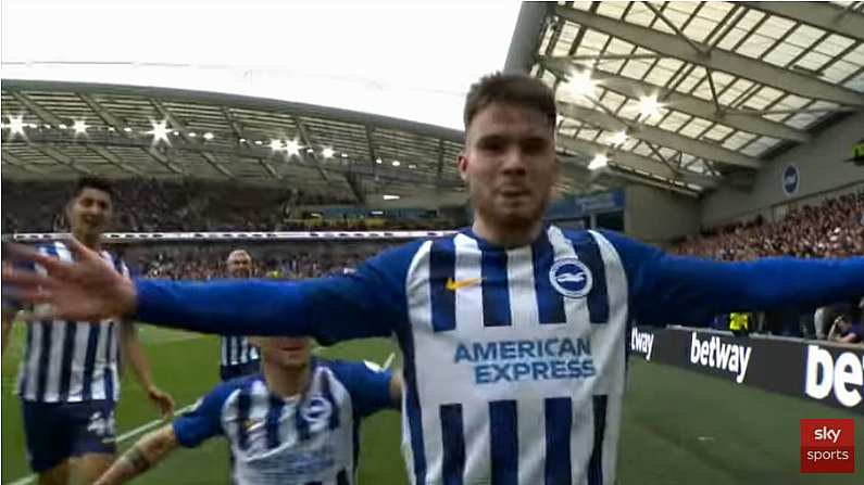 Watch: Aaron Connolly's Sweet Brace Helps Brighton To 3-0 Win Vs Spurs