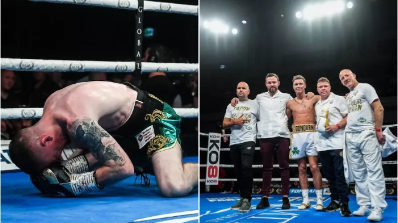 Watch: Paddy Barnes Floored By Devastating Body Shot While Donovan Delivers