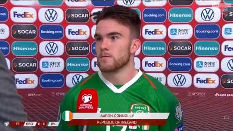 Watch: Aaron Connolly Self-Critical In Post-Match Interviews