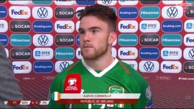 Watch: Aaron Connolly Self-Critical In Post-Match Interviews