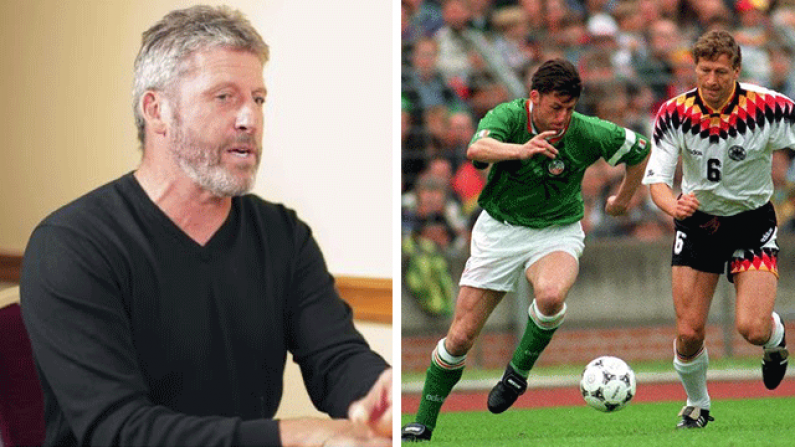 Andy Townsend's Wonderful Interview Detailing How Much Playing For Ireland Meant To Him