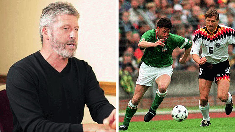 Andy Townsend's Wonderful Interview Detailing How Much Playing For Ireland Meant To Him