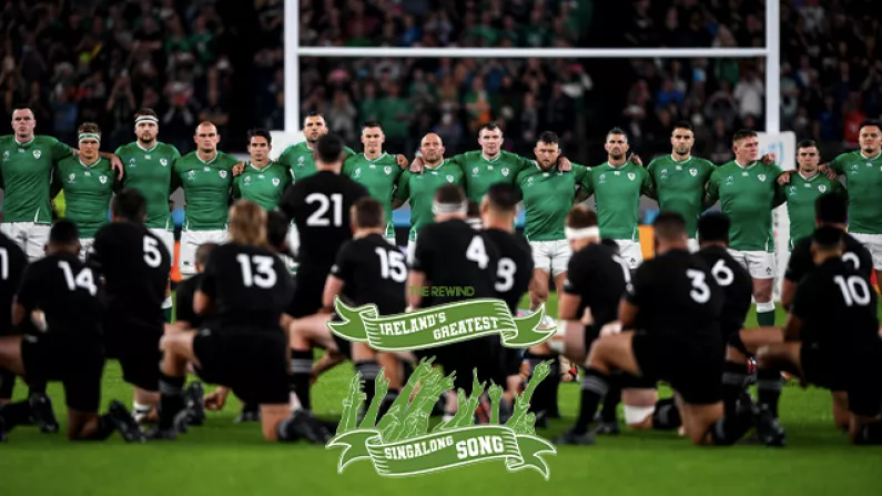 Watch: Goosebumps As Fields Of Athenry Drowns Out The Haka