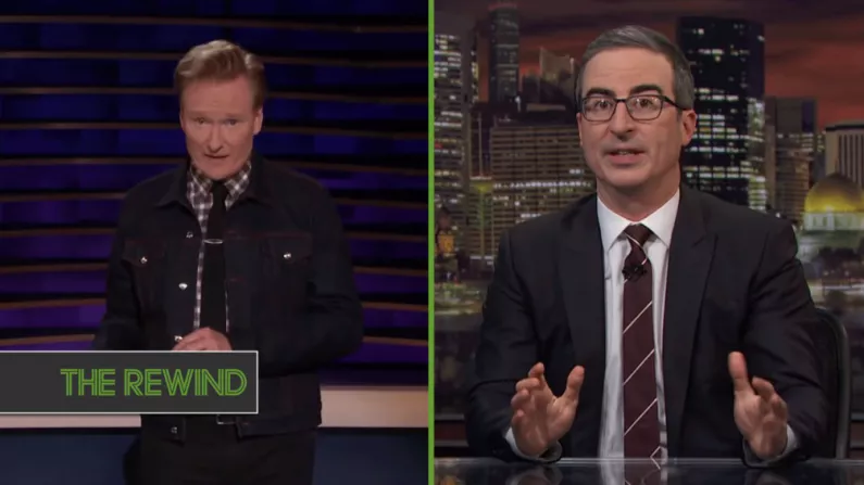 The Rewind Recommends: John Oliver And Conan O'Brien Dissect Love Island And Bake Off