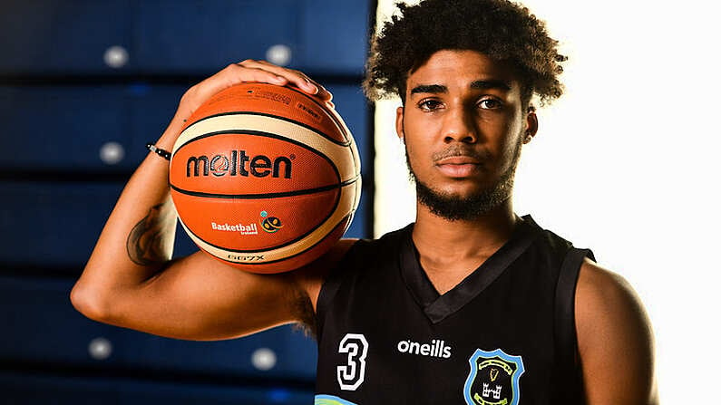 18 September 2019; Jonathan Lawton of Garvey's Tralee Warriors pictured at the 2019/2020 Basketball Ireland Season Launch and Hula Hoops National Cup draw at the National Basketball Arena in Tallaght, Dublin. Photo by Sam Barnes/Sportsfile