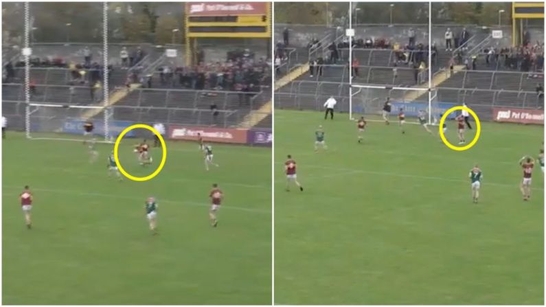 Watch: Clare Footballer Scores Remarkable 'Own-Point' In County Final