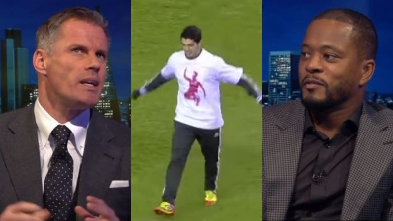 Jamie carragher best sale suarez t shirt