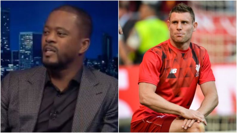 Patrice Evra Has A Very Surprising Choice For Toughest Opponent