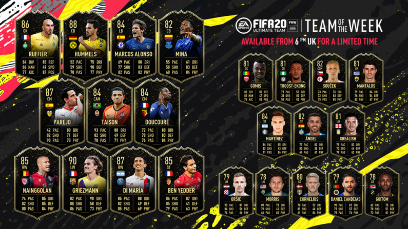 Cracking Antoine Griezmann Card The Pick Of The Bunch In FIFA 20 Team Of The Week 6