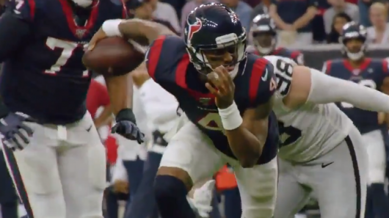 Watch: The One-Eyed Watson Throw For Texans Game-Winning Touchdown