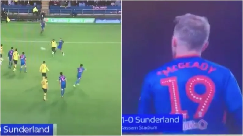 Watch: Where Wayward McGeady Shot Ended Up Sums Up Sunderland In 2019