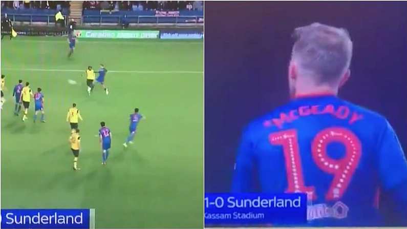 Watch: Where Wayward McGeady Shot Ended Up Sums Up Sunderland In 2019