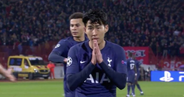 Heung Min Son Explains Respect To Andre Gomes In Goal Celebration Balls Ie