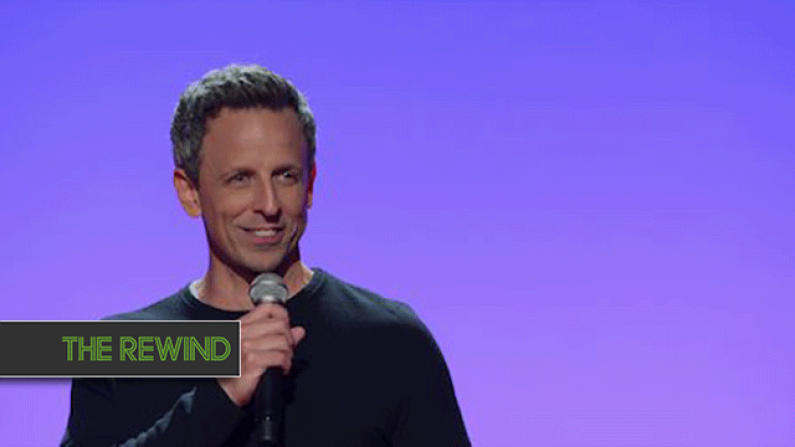 The Rewind Recommends: Seth Meyers' Netflix Standup Special Is Good Clean Fun