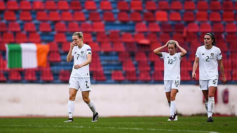 Crushing Greece Equaliser Cancels Out Brilliant Lob By Ireland's Barrett