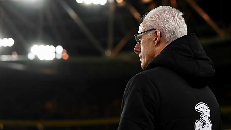 14 November 2019; Republic of Ireland manager Mick McCarthy prior to the 3 International Friendly match between Republic of Ireland and New Zealand at the Aviva Stadium in Dublin. Photo by Stephen McCarthy/Sportsfile