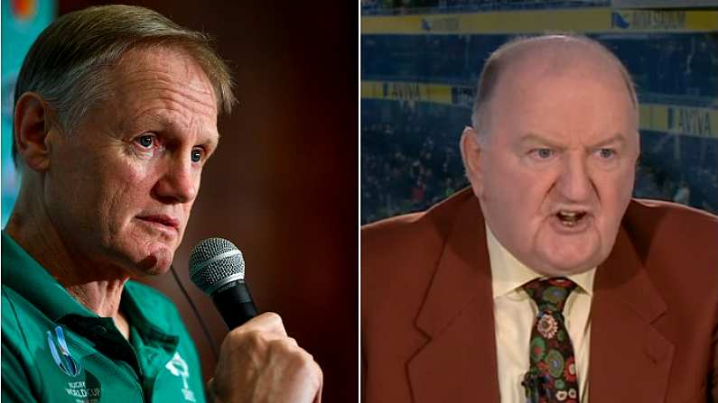 Joe Schmidt Addresses Infamous George Hook Criticism