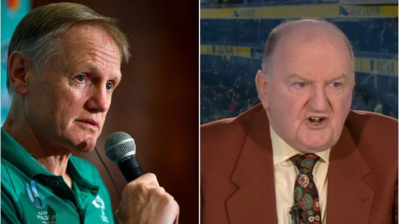 Joe Schmidt Addresses Infamous George Hook Criticism