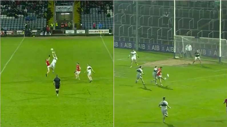 Watch: Éire Óg Score Stunning Goal Straight From Throw-In Against Portlaoise