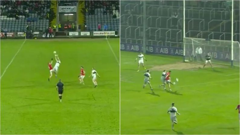 Watch: Éire Óg Score Stunning Goal Straight From Throw-In Against Portlaoise