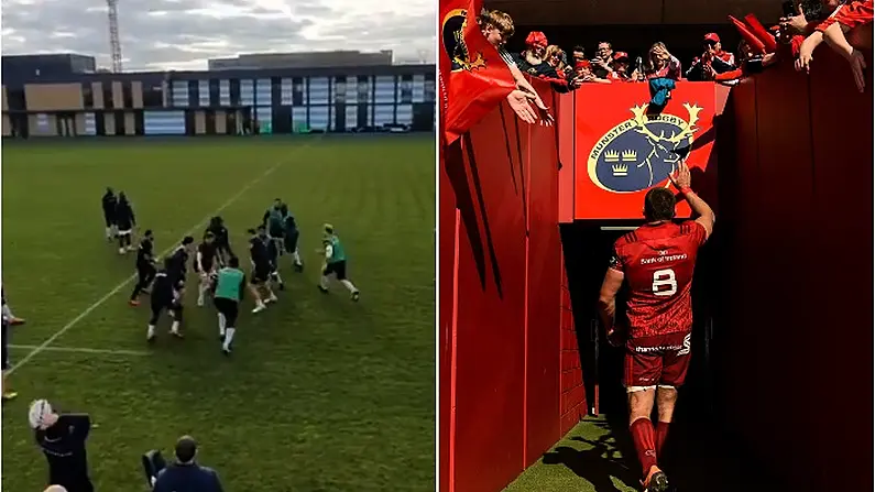 Racing Go The Extra Mile To Prepare For Munster Atmosphere