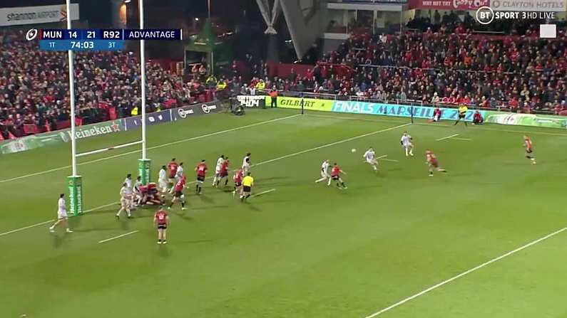 Incredible JJ Hanrahan Pass Hands Munster Dramatic Racing Draw