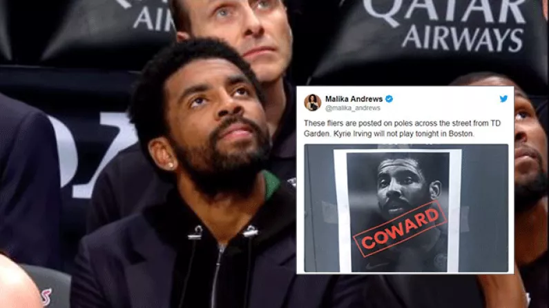Kyrie Irving Posts Lengthy Instagram Rant After Celtics Fans' Chants