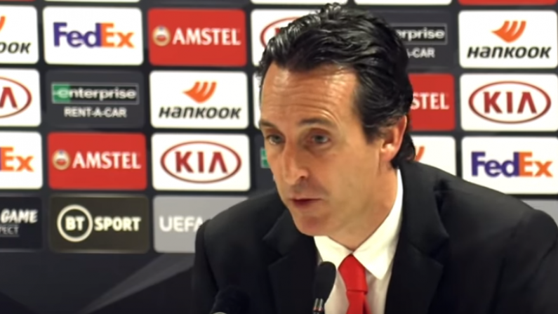 BREAKING: Arsenal Sack Unai Emery As Manager