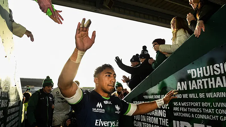 Huge Boost For Connacht As Bundee Aki Signs New Contract