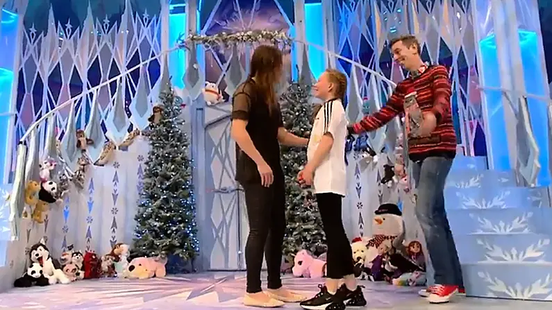 Superb Scenes As Katie Taylor Surprises Fan During Late Late Toy Show