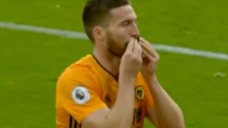 Matt Doherty Scores Again And Celebrates With Touching Gesture