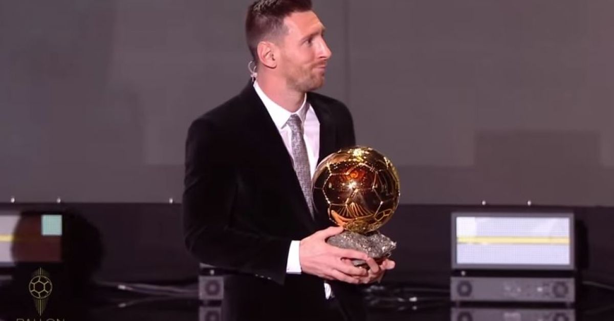 Watch Messi Wins Sixth Ballon Dor As Liverpool Dominate The List