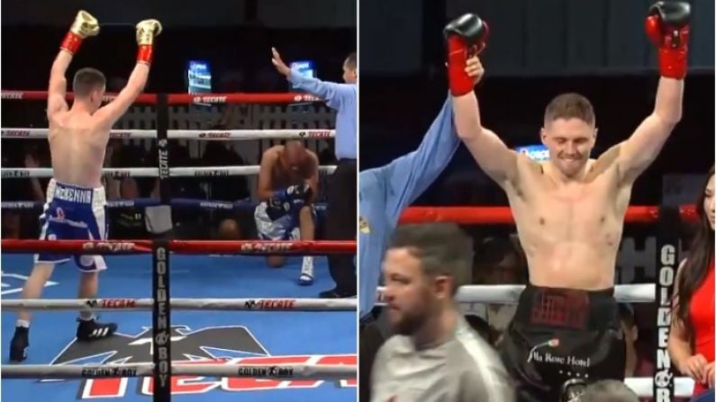 Irish Boxing Prodigy McKenna Lands Savage Body Shot KO While Quigley Returns