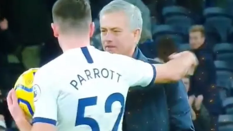 Jose Mourinho Marks Troy Parrott's League Debut With Top-Class Gesture