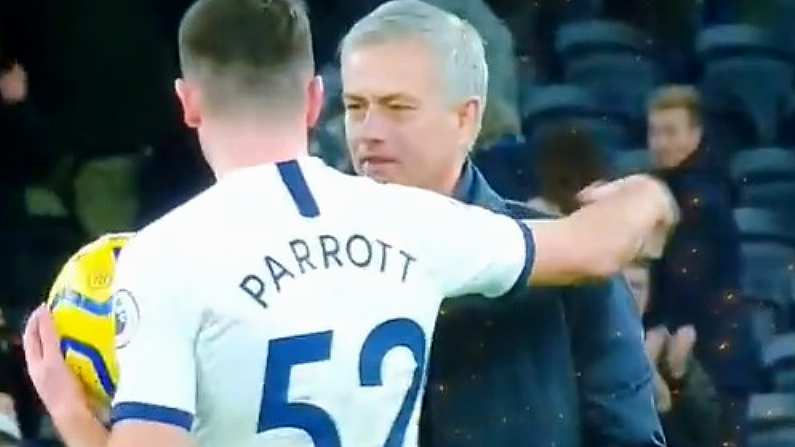 Jose Mourinho Marks Troy Parrott's League Debut With Top-Class Gesture