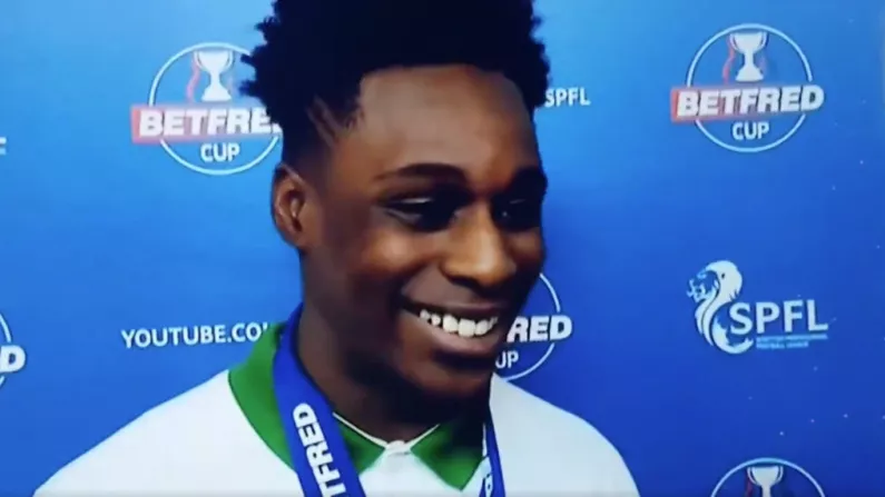 Watch: Jeremie Frimpong's Reaction To Dramatic Cup Win Is Amazing