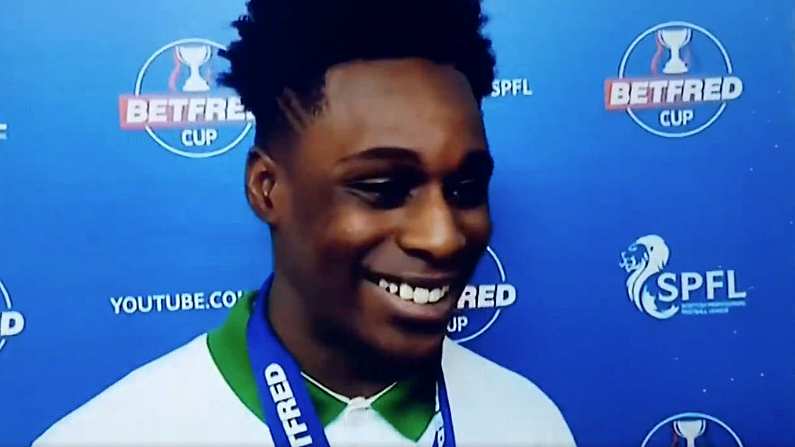 Watch: Jeremie Frimpong's Reaction To Dramatic Cup Win Is Amazing