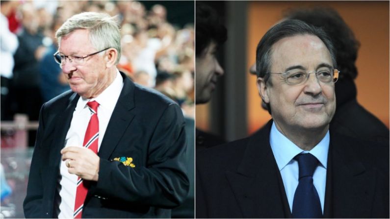 Alex Ferguson Shuts Down Florentino Perez's European Super League Proposal