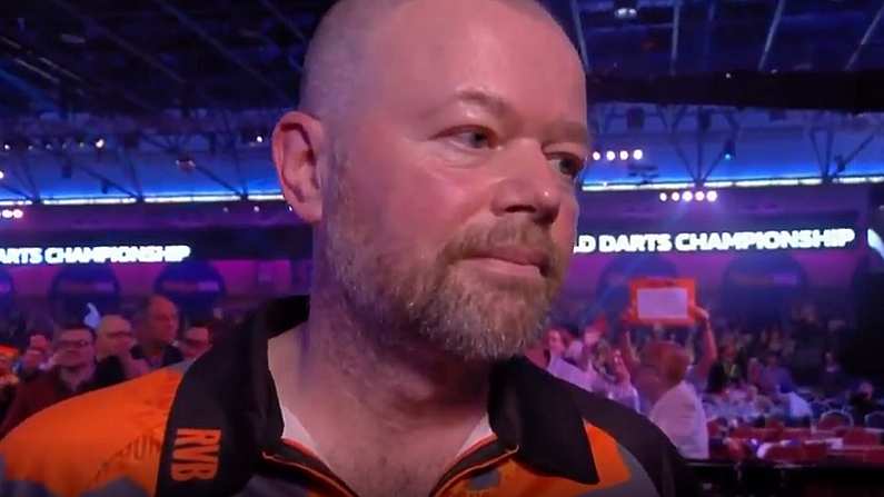 Watch: Emotional Van Barneveld Gives Strange Interview After World Championship Exit