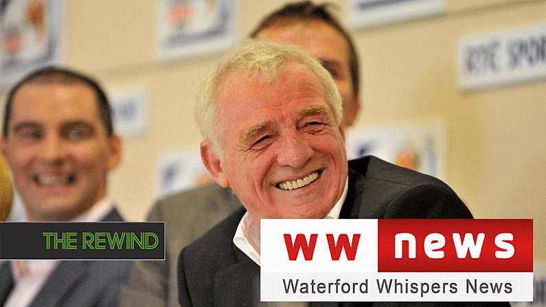 The Rewind Recommends: Eamon Dunphy's Podcast With 'Waterford Whispers News' Founder