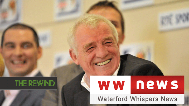 The Rewind Recommends: Eamon Dunphy's Podcast With 'Waterford Whispers News' Founder