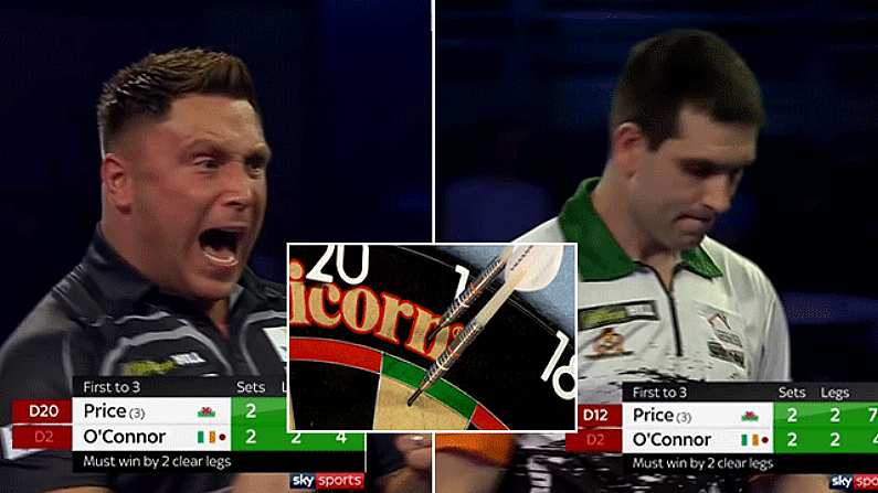 Irish Darts Player Only Learns Of Crucial Miscount In Post-Loss Interview