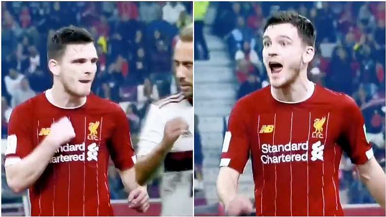 Watch: Liverpool Fans Will Love What Robertson Said After Mane Booking