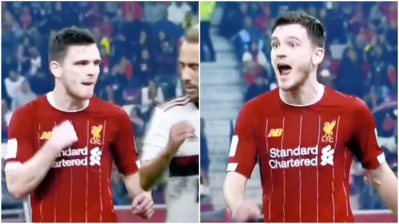 Watch: Liverpool Fans Will Love What Robertson Said After Mane Booking