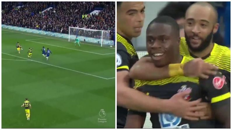 Michael Obafemi's First Premier League Goal Of The Season Was Worth The Wait
