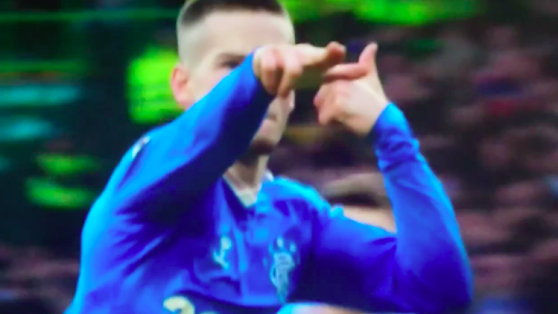 Watch: Rangers' Ryan Kent Could Face Trouble For Celebration Of Old Firm Opener