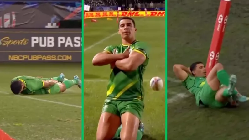Jordan Conroy Produced A Hat-Trick Of The Most Unique Try Celebrations You Will See