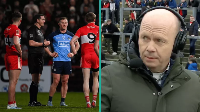 Peter Canavan Says Dublin Can Have No Complaints About Referee After Derry Loss